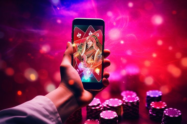 Pertandingan PMGC Mobile Legends dengan tim profesional di panggung